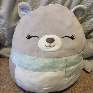 Christmas Polar bear Squishmallow 16’